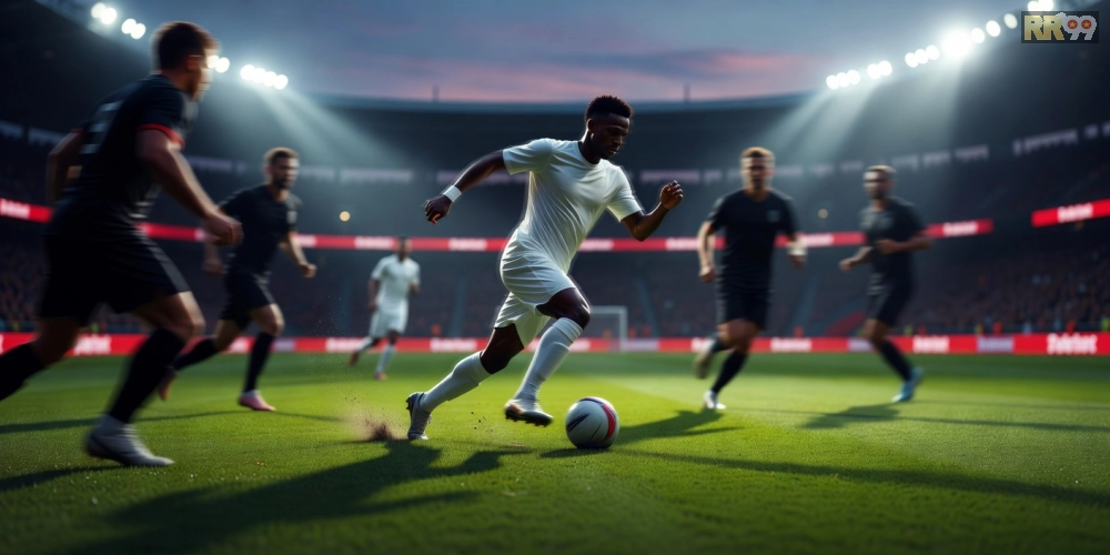 Hình ảnh minh họa tình huống Vinicius Jr trong trận đấu Real Madrid căng thẳng